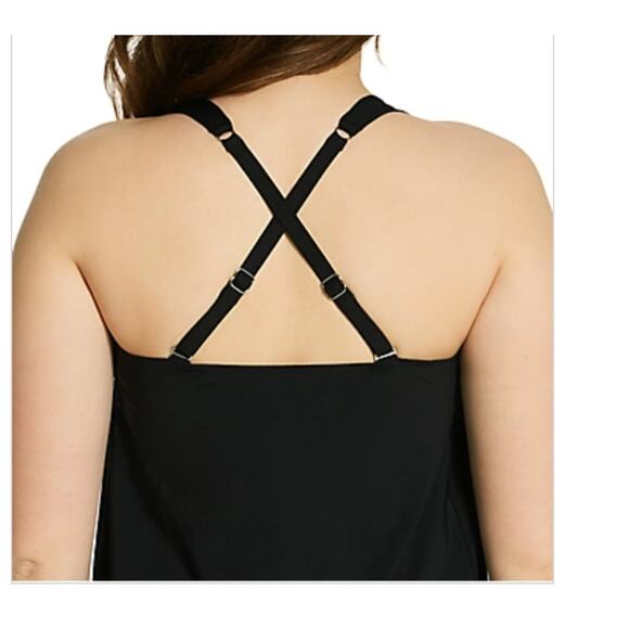 Coco Reef Classic Solid Grace Bra Sized Tankini Top 32C NWT - Picture 3 of 5